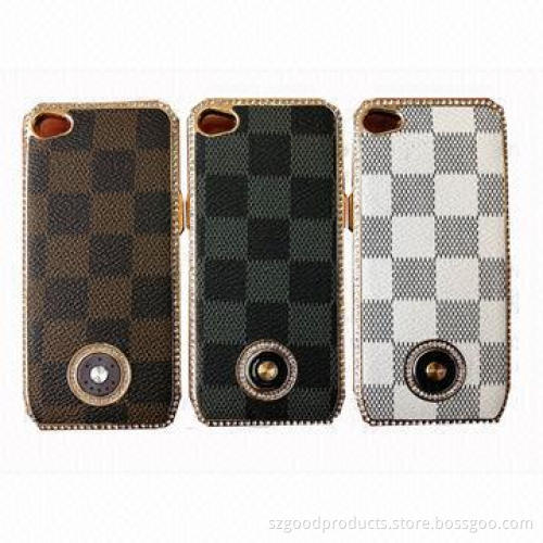 Power case with intelligent charging system and coverage protection for iPhone 4